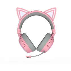 Razer Kraken Kitty V3 Pro kabelloses RGB-Kitty-Headset für Gaming, quartz