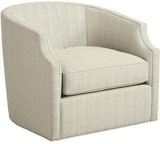 Skylar Swivel Glider - Stocked - Justify Driftwood InsideOut - Ballard Designs