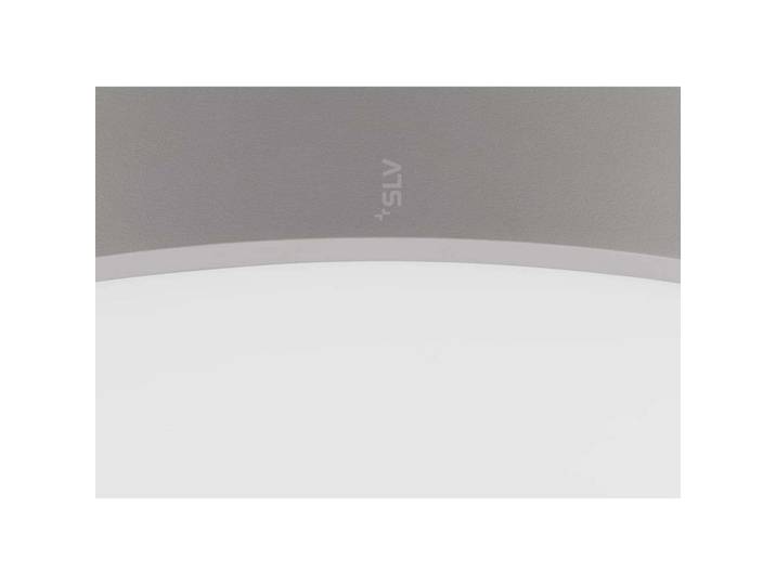 Medo 60 Wand-/Deckenleuchte 2700/3000/4000K Grey - SLV - Wohnzimmer - Aluminium