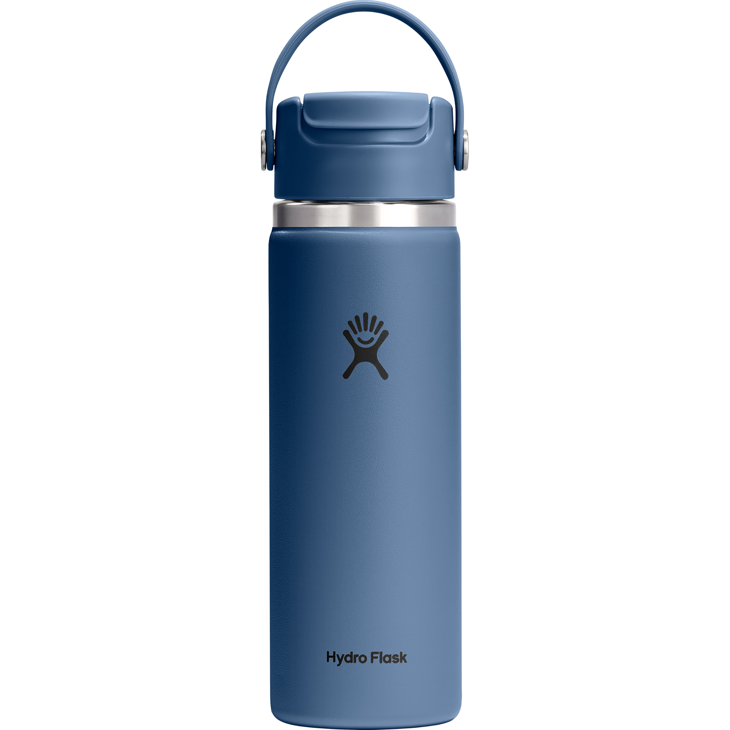 Hydro Flask 20oz Travel Mug Flip Sip Cap Isolierflasche Isolierflaschen blau Größe 0.591L Trekking