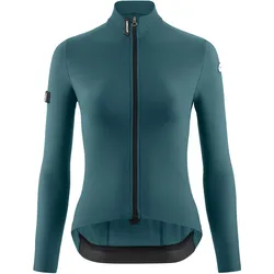 Assos UMA GT Spring Fall LS Jersey C2 Langarm Fahrradtrikot Frauen für Frühling & Herbst - foundation green - M