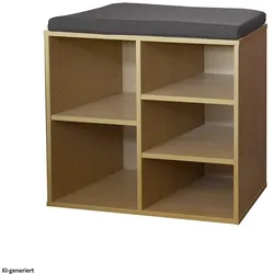 HTI-Line, Schuhschrank, Schuhbank (52 x 30 x 48 cm)