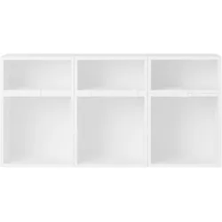 Muuto Stacked Storage Sideboard - Configuration 5, weiß