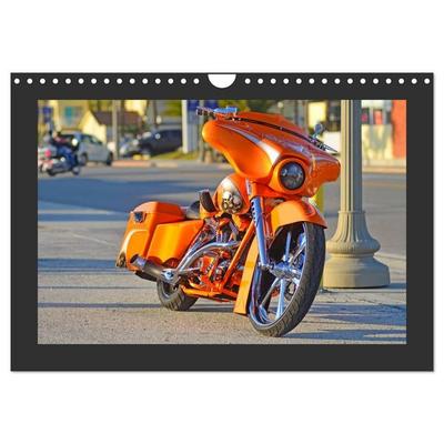 BEST OF HARLEY-DAVIDSON BAGGER-STYLE (Wandkalender 2026 DIN A4 quer), CALVENDO Monatskalender