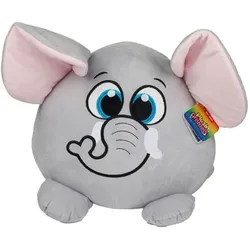 Toi-Toys Plush Plush Bald Animal -Cutest Eyes Elephant- 30Cm
