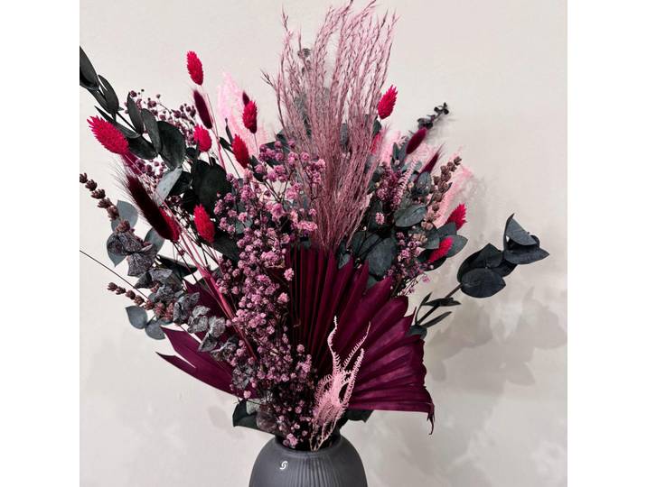 Lykke & You Trockenblumen Strauß Touch of Berry, Beere, Naturmaterialen, 50 cm, Dekoration, Blumen & Blumentöpfe