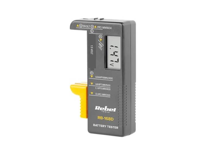 Rebel MIE-RB-168D Accutester, testapparaat RB-168D