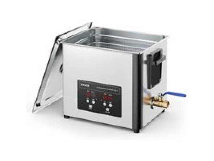 Nettoyeur à Ultrasons-VEVOR-10 L-Appareil de Nettoyage par Ultrasons 180 W 40 kHz-Affichage Numérique-Acier Inoxydable