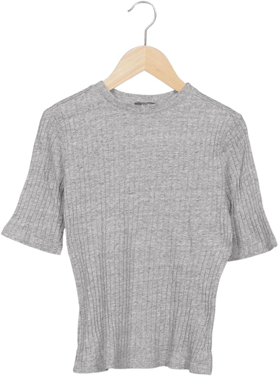 Kiomi Damen T-Shirt, Grau, Gr. XS, kein / Etikett - Second Hand