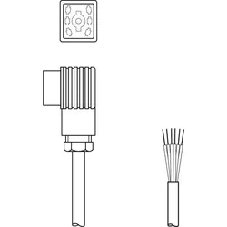 Leuze Anschlussleitung BK7 KB-092- 6000- 6
