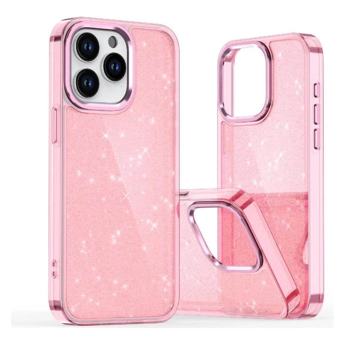 Hurtel Glitter Case für Samsung Galaxy S25 Edge - Rosa (Samsung Galaxy S25 Edge) (58273456)