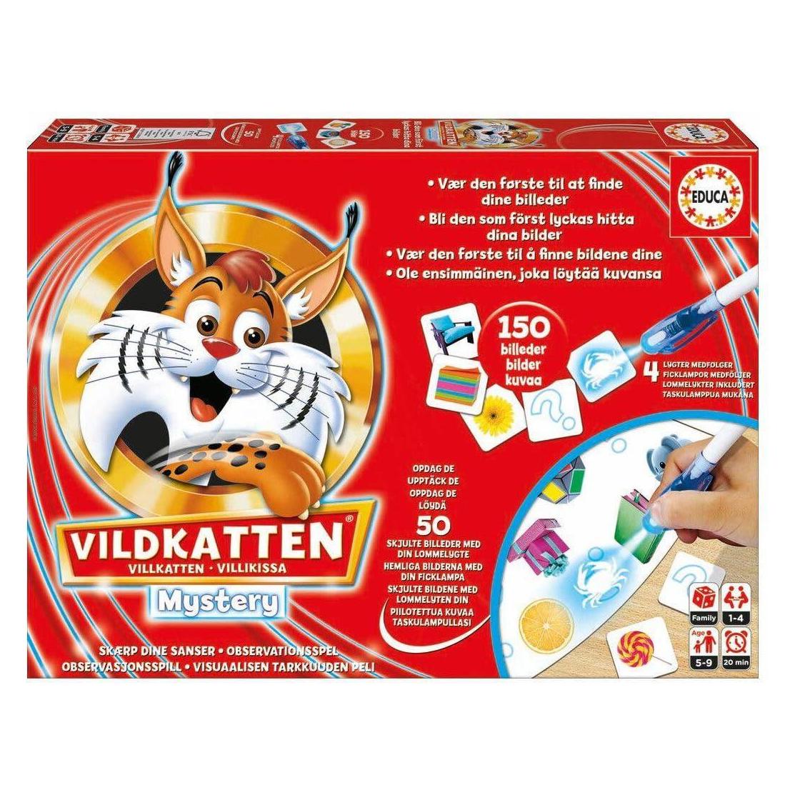 Educa Vildkatten Mystery -lastenpeli (78-19603)