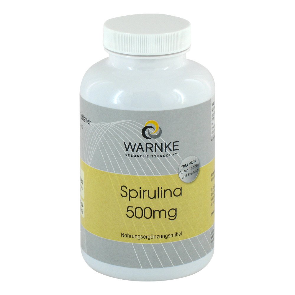 Warnke Vitalstoffe GmbH Spirulina 500 Tabletten 04011727