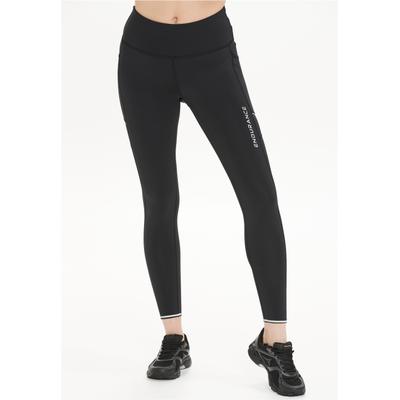 Funktionstights ENDURANCE "Energy V2", Damen, Gr. 40, EURO-Größen, schwarz, 81% Polyester, 19% Elasthan, unifarben, Hosen, für besten Komfort an kühlen Tagen