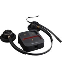 Poly EncorePro HW520 Binaurales Headset + Quick Disconnect schwarz, Noise Cancelling-Mikrofon
