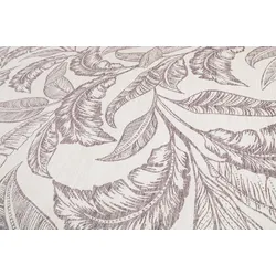 Accessorize Kurzflorteppich Mozambique Palm ACC-38805-02 taupe 80x150 cm