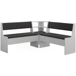 Vicco, Essgruppe, Eckbankgruppe Roman, Weiss, 150.1 x 150.1 cm (Spanholz)