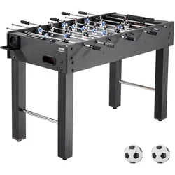 VEVOR Tischfußballtisch in Standardgröße (1212 x 610 x 838 mm), Indoor-Kickertisch für Zuhause, Familie und Spielzimmer, langlebiges Set, inkl. 2 Bällen & Punktezähler & 2 Getränkehaltern
