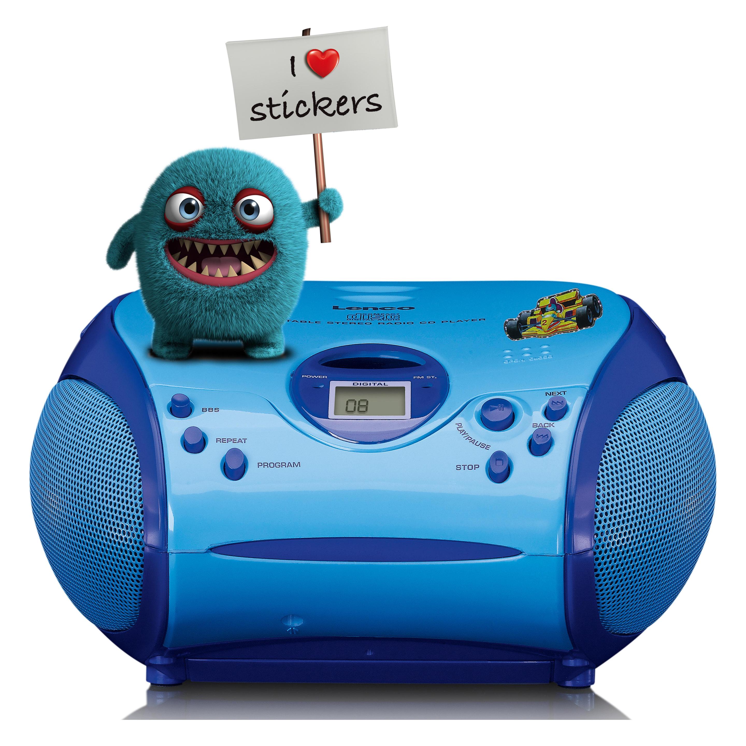 Lenco SCD-24 (FM) (SCD-24BU KIDS)
