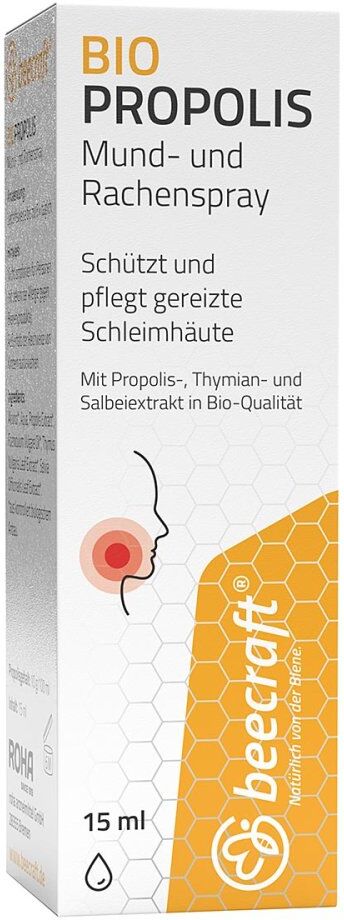 Beecraft Propolis BIO Mund- und Rachenspray