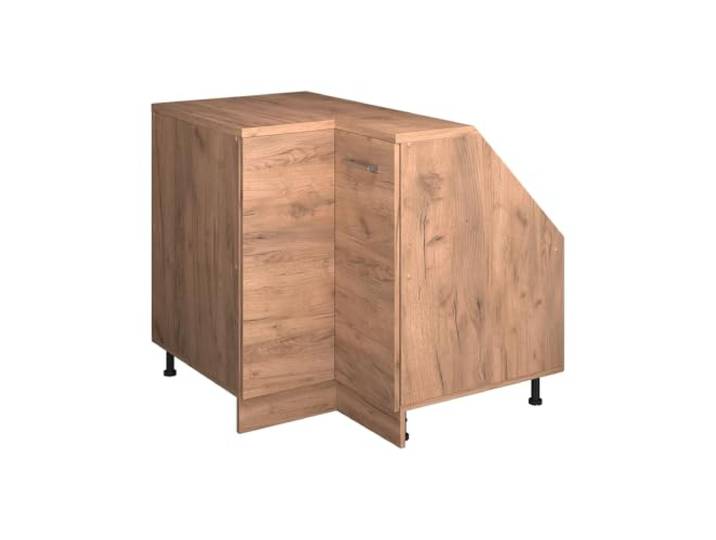 Vicco Küchenschrank für Dachschrägen R-Line, Goldkraft Eiche/Goldkraft Eiche 75.6 cm