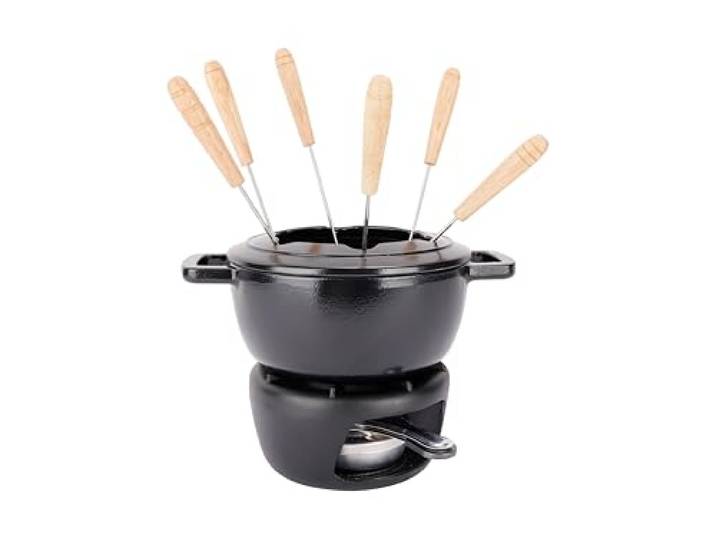 Cosy & Trendy Fondueset Fontestic Gietijzer Black - Ø 18 cm