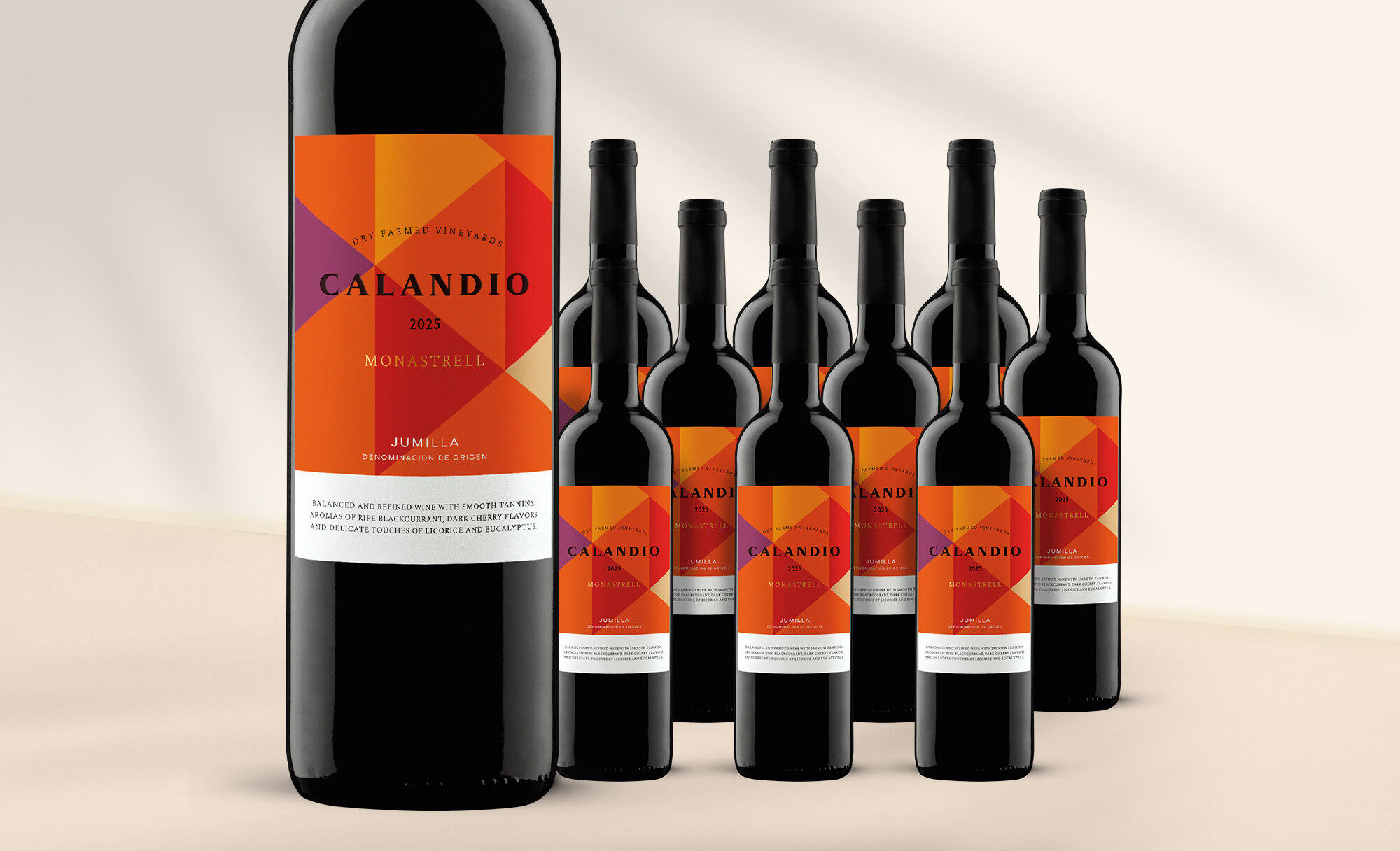 Calandio Monastrell 2025 14% Vol. Weinpaket  aus Spanien