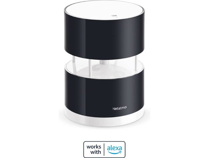 Netatmo Slimme Windmeter - Draadloze Anemometer - Windsnelheid & Richting - Voor Slim Weerstation - werkt met Alexa