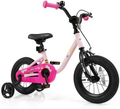 Costway Kids Bike for 3-7 Years Old Boys and Girls 12/14/16-Inch Children Bicycle-Pink 12 Inch