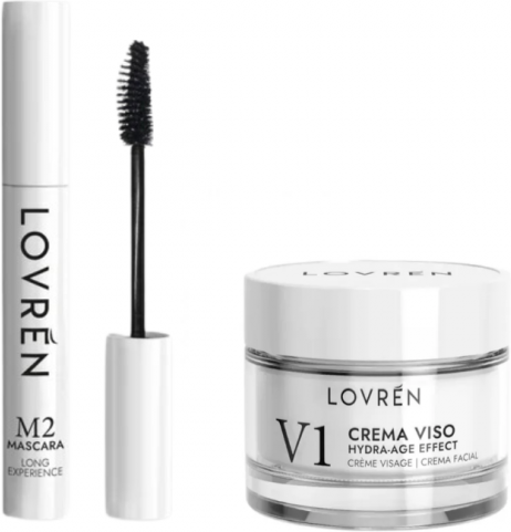 Lovren Mini-Size Box White M2 Mascara Mini + V1 Crema Viso Mini