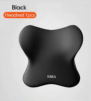 All Categories Goods Lumbar Cushion Backrest, Memory Foam Car Pillow, Comfortable Neck Support black Headrest