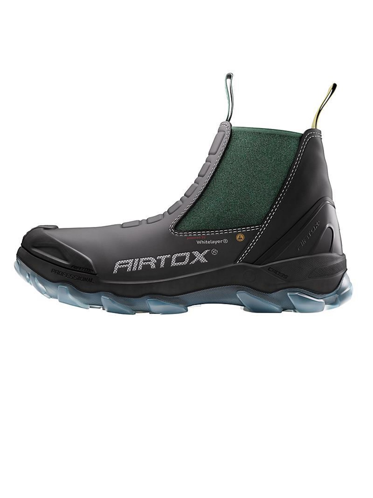 AIRTOX GLC Sicherheitsstiefel,Whitelayer Nageldurchtrittschutz, G-force air Sohle, Ergo Alu-Zehenschutzkappe - Str. 48