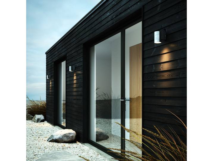 Tin Maxi Applique Murale d'Extérieur Galvanized Steel- Nordlux - Moderne - Métal - À ampoule unique