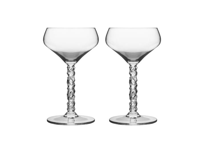 Orrefors Verre à cocktail Carat lot de 2 Transparent