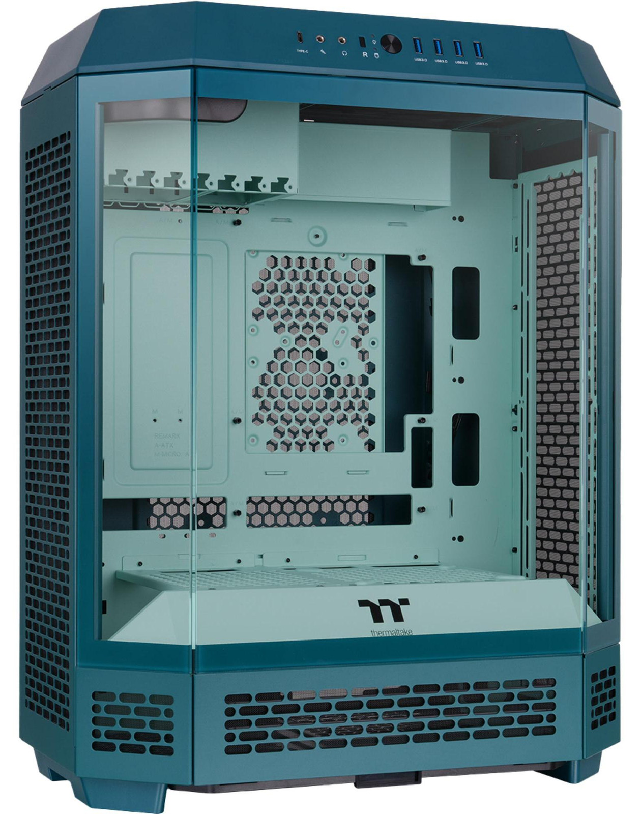 Thermaltake The Tower 600 computerbehuizing, teal (turquoise)