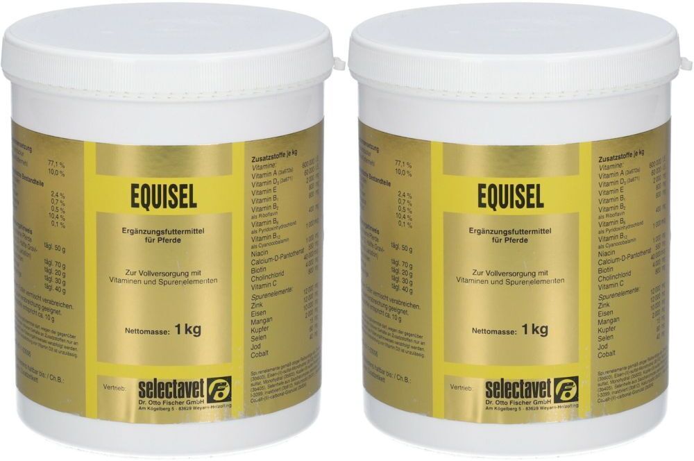 selectavet Equisel Doppelpack 2x1000 g Pulver