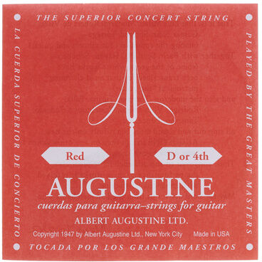 Augustine D-4 String Red Label