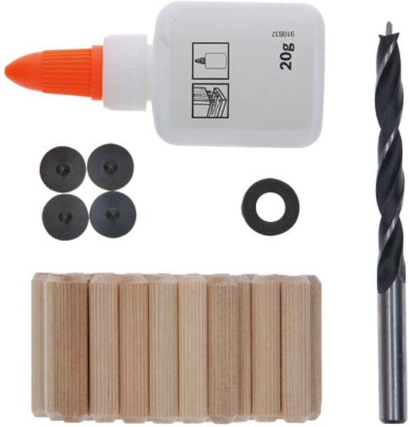BOSCH Set de 32 chevilles en bois, 8 mm (2607000542)