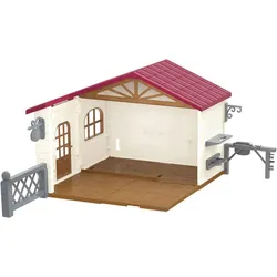Pferde Pferdespielset XL mit Pferdestall