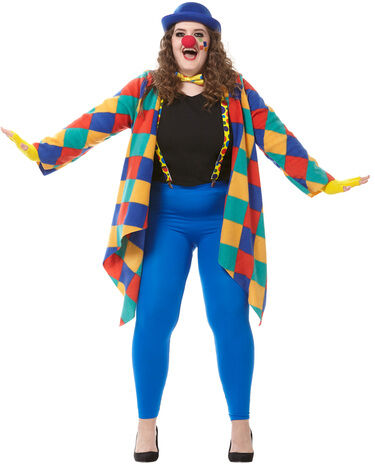 Clown-Jacke für Damen