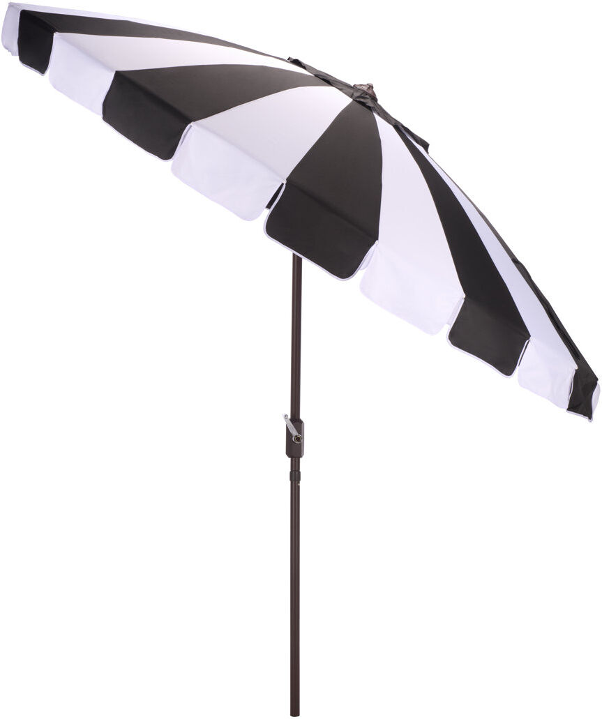 17 Stories 251.99cm Market Parasol Black Stripe 247.98cm H X 251.99cm W X 251.99cm D