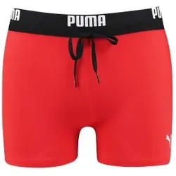 Puma Badehosen Logo Swim Trunks Rot Large Herren