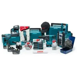 Makita Akku-Handwerker Set 18 V - 16-teilig