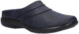 Extra Wide Width Women's Swing Slide by Easy Street in Navy (Size 7 WW)
