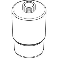 Hansgrohe Glaseinsatz Lotionsspender AddStoris , 94167000 94167000