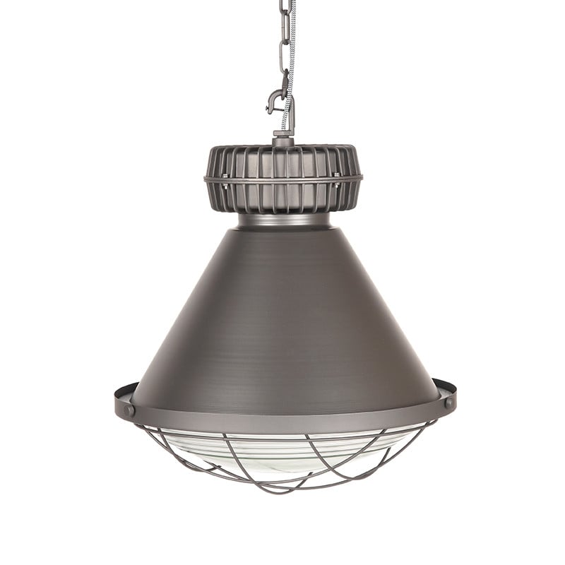 Label51 Hanglamp Duisburg - Burned Steel - Metaal