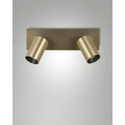 Fabas Luce Flores Deckenleuchte 3801-82-119 Messing satiniert IP20