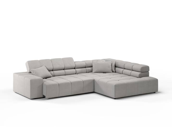 Candy Oregon Easy Care Ecksofa motorische Sitztiefenverstellung