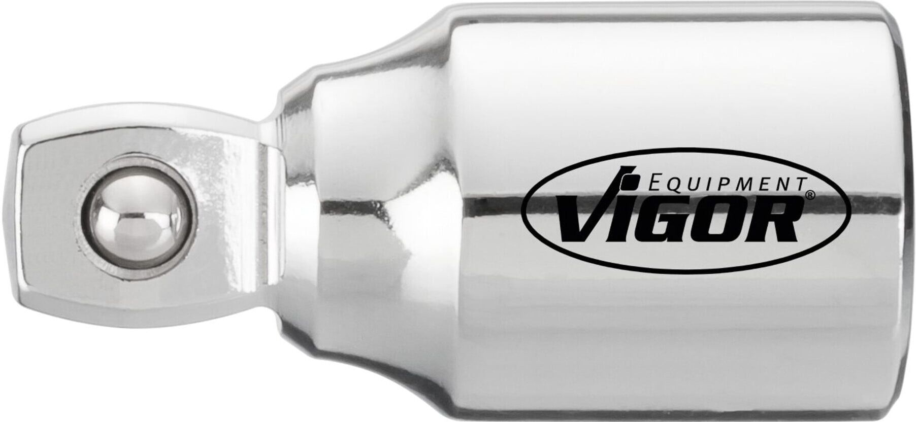 VIGOR Außenvierkant Antrieb 12,5 = 1/2 Zoll Innenvierkant Antrieb 12,5 = 1/2 Zoll Schwenkbare Verlängerung V4317 Vierkant hohl 12,5 mm (1/2 Zoll) Vier)