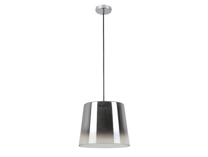 Dieter Knoll Led-Hängeleuchte, Schwarz, Weiß, Chromfarben, Metall, Glas, Uni, 23 mm, 22-120 cm, LED-Leuchtmittel austauschbar, Lampen & Leuchten, Innenbeleuchtung, Hängeleuchten, Pendelleuchten